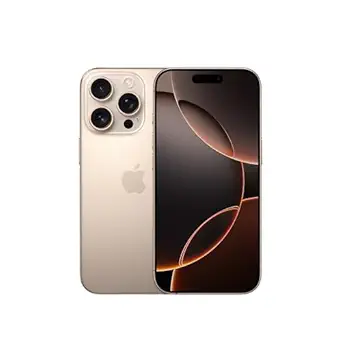 iPhone 16 Pro 256 GB: 5G Mobile Phone with Camera Control, 4K 120 fps Dolby Vision and a Huge Leap in Battery Life. Works with AirPods; Desert Titanium